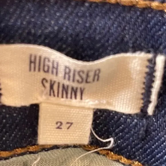 MADEWELL High Riser Skinny Jean Size 27 - Picture 5 of 6